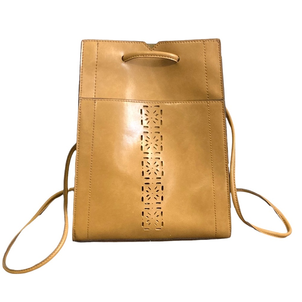 Vegan Leather Mondani Backpack Tan